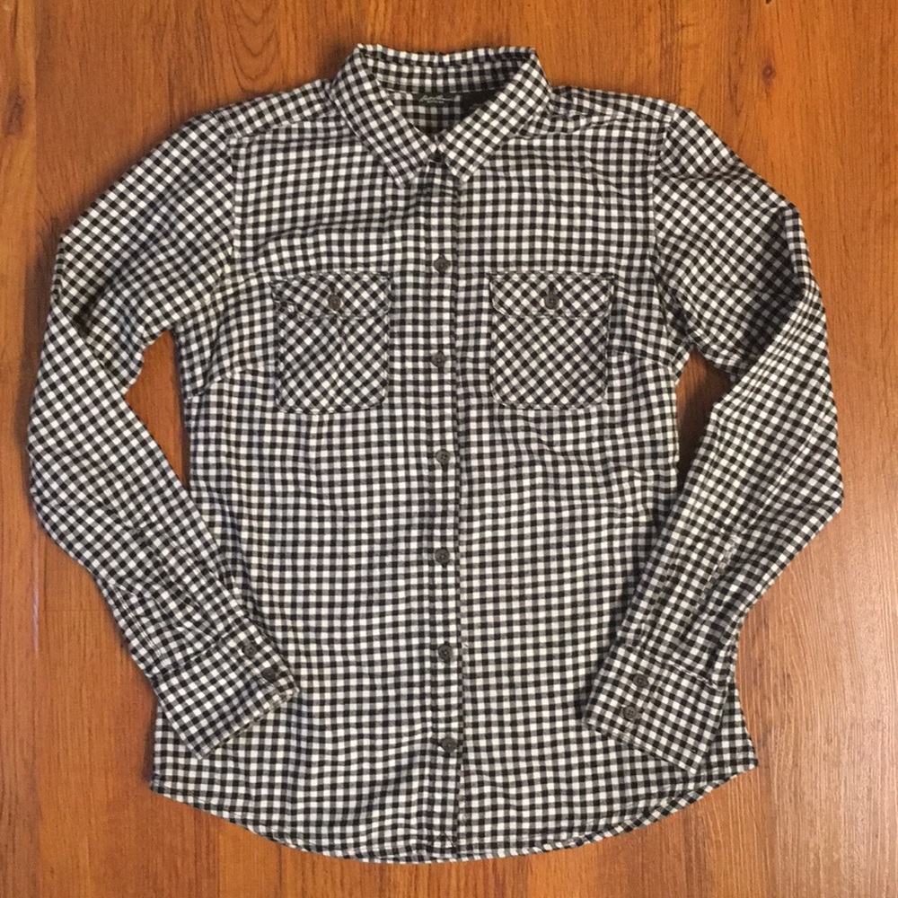 Eddie Bauer Buffalo Check Long Sleeve Flannel